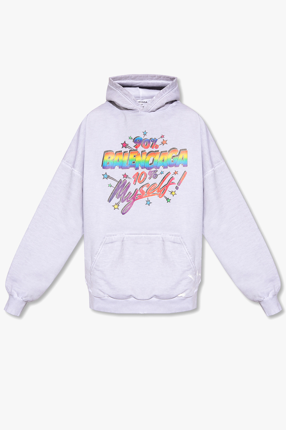 Balenciaga sales rainbow sweatshirt